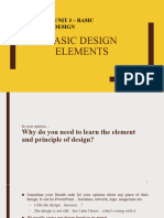 Elements of Design