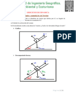 EJERCICIOS DE DINAMICA TEMA Plano Inclin