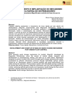 Desenvolvimento E Implantação Do Mecanismo de Troca Rápida de Distribuidores