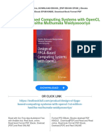 (PDF Download) Design of FPGA-Based Computing Systems With OpenCL 1st Edition Hasitha Muthumala Waidyasooriya Fulll Chapter