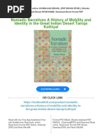 Get Nomadic Narratives A History of Mobility and Identity in The Great Indian Desert Tanuja Kothiyal Free All Chapters