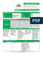 Sesión de Aprendizaje 3°