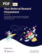 Referral Reward Cheatsheet