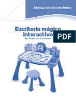 VTech Manual de Instrucciones Escritorio Magico Interactivo 540922