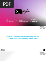 Clase 12 - Diseño Responsivo y Media Queries: Optimización para Múltiples Dispositivos