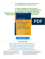 Advances in Interdisciplinary Practice in Industrial Design: Proceedings of the AHFE 2019 International Conference on Interdisciplinary Practice in Industrial Design, July 24-28, 2019, Washington D.C., USA Cliff Sungsoo Shin download pdf