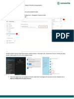 Configuración de Chrome y Ajustes - 2024