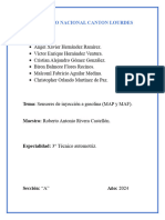 Reporte Sobre Los Sensores Inyección A Gasolina (MAF y MAP)