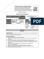 Proyectos de Inversion