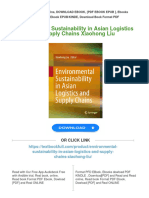 Full Download Environmental Sustainability in Asian Logistics and Supply Chains Xiaohong Liu PDF