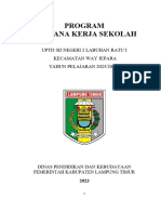 Rencana Kerja Sekolah Lab. Ratu I 1 Tahun 2023