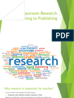 Classroom Research From Planning To Publishing