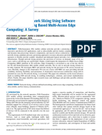 Cloud-Native Network Slicing Using Software Defined Networking Based Multi-Access Edge Computing A Survey