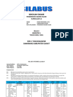 Silabus PAI Kelas 4 2020-2021