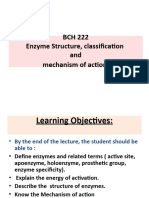 BCH 222 Introduction To Enzymes Part 4