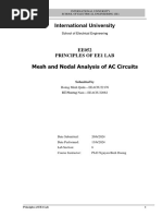 Lab 6 - Mesh and Nodal Analysis of AC Circuits