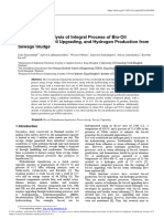 Performance Analysis of Integral Process of Bio-Oil Production