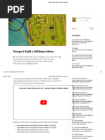 Design & Build A Milliohm Meter - Scullcom