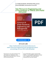 Advances in Water Resources Engineering and Management: Select Proceedings of TRACE 2018 Rafid Alkhaddar Download PDF