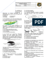 Examen Biologia 9. Taxonomia y Sistematica