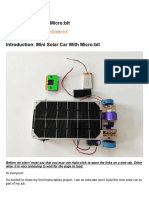 Mini Solar Car With Micro:bit: 13 Steps (With Pictures) - Instructables