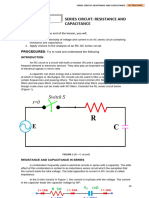 Module 5 - Series Circuit Resistance and Capacitance