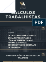 Curso de Cálculos Trabalhistas 2021