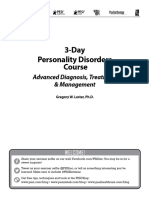 Manual Modules Personality Disorders Course