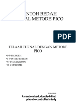 Contoh Bedah Jurnal Metode Pico