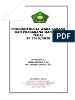 Program Kerja Sarpras 2019-2020