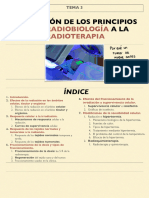 UD 3 - Aplicación de Los Principios de La Radiobiología A La Radioterapia