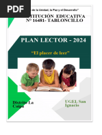 Plan Lector 2024 Primaria