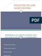 12 Clasificacion de Los Delinceuntes