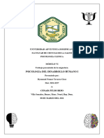 Modulo VI - Psicologia Del Desarrollo Humano I