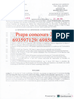 Concours D'entrée-1èrea Filière Etudes Professionnelles Approfondies-ESSEC-Dla-IFTIC-SUP 2024-2025