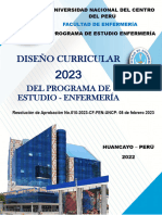 Diseño Curricular 2023 - Programa de Estudio-Enfermería