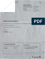 Notice of Assessment 2023