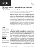 A Review of Generative Adversarial Networks For Computer Vision TasksElectronics Switzerland