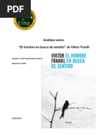 Analisis Del Libro El Hombre en Busca de