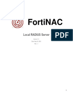 FortiNAC Local RADIUS Server v9