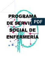 Programa de Servicio Social de Enfermería