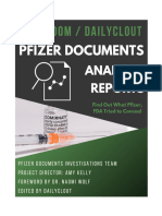 War RoomDailyClout Pfizer Documents Analysis Volunteers' Reports (Dr. Naomi Wolf)