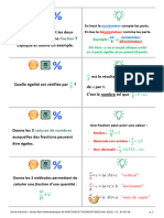 CF ch11 Fractions Et Pourcentages