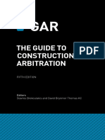 GAR Guide To Construction Arbitration Fifth Edition