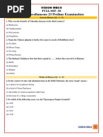 Vision Wbcs Full Length Miscellaneous Mock 10 Question