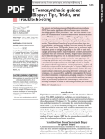 Vijapura Et Al 2021 Upright Tomosynthesis Guided Breast Biopsy Tips Tricks and Troubleshooting