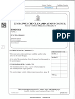 Biology p2 June 2024