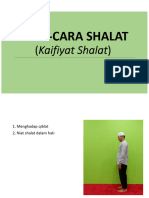 Praktik Cara Sholat