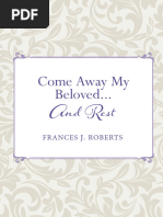 Come Away My Beloved by Frances J. Roberts