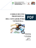 ACT 2 Estudio Código de Ética Profesional Del Contador Público Venezolano